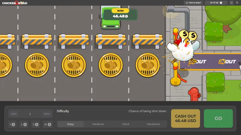 Mecánica del juego: probabilidad por nivel y curva de multiplicadores